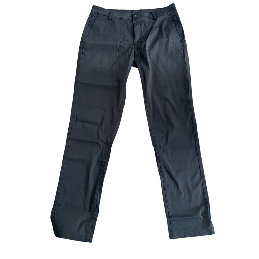 Birddogs Boom Pants Men’s 34x32 Black Built In Liner Stretch Performance Golf